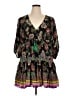 Alexis 100% Rayon Paisley Black Casual Dress Size XL (estimated) - photo 1