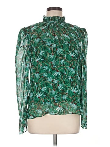 Saloni Long Sleeve Blouse (view 1)