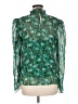 Saloni 100% Polyester Green Long Sleeve Blouse Size 6 - photo 2
