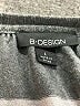 B-Design Gray 3/4 Sleeve Top Size L - photo 7