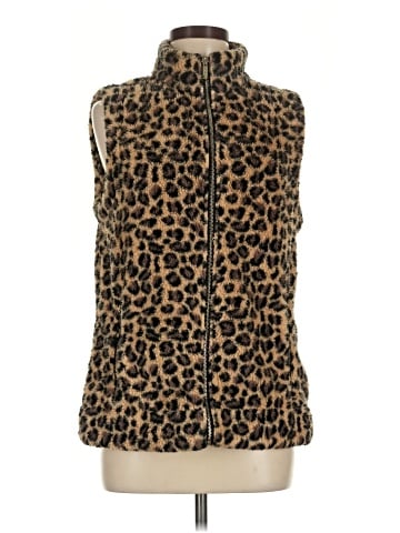 Calvin Klein Faux Fur Vest (view 1)