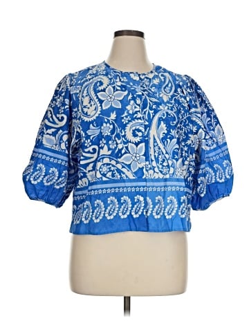 Karen Kane 3/4 Sleeve Blouse (view 1)