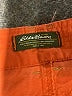 Eddie Bauer 100% Cotton Solid Orange Cargo Shorts Size 18 (tall) - photo 3
