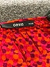 oasis 100% Silk Red 3/4 Sleeve Silk Top Size 12 - photo 7
