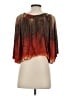 Body Central Brown 3/4 Sleeve Blouse Size S - photo 2