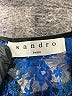 Sandro 100% Polyester Blue Long Sleeve Blouse Size Sm (1) - photo 6