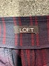 Ann Taylor LOFT Stripes Black Dress Pants Size 4 (tall) - photo 7