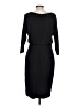 J. McLaughlin Solid Black Cocktail Dress Size L - photo 2