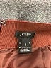 J.Crew 100% Silk Floral Red Silk Skirt Size 0 - photo 4