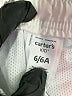 Carter's 100% Polyester Color Block Blue Shorts Size 6 - photo 3