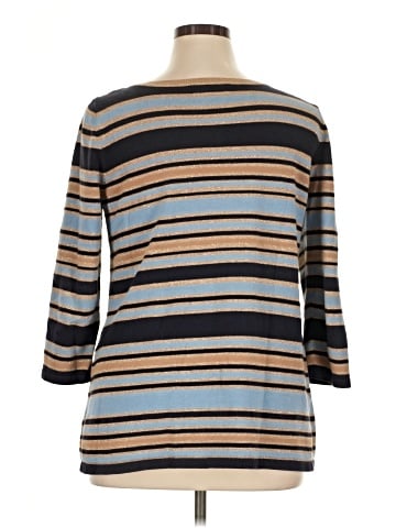 Jones New York Signature 3/4 Sleeve Top (view 2)