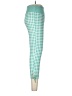 Nanette Lepore Checkered-gingham Teal Leggings Size M - photo 4