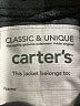 Carter's 100% Polyester Gray Zip Up Hoodie 12-18 MO / 18 MO - photo 3
