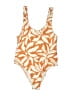 H&M Print Orange One Piece Swimsuit Size M - photo 1