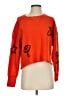 Wildfox Stars Orange Pullover Sweater Size Sm (1 or S) - photo 1