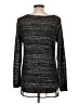 Faded Glory Metallic Black Pullover Sweater Size L - photo 2