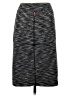 Hard Tail Chevron-herringbone Gray Casual Skirt Size S - photo 2