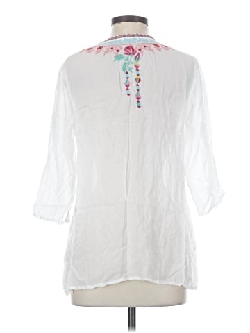Johnny Was 3/4 Sleeve Blouse (view 2)