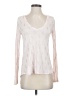 Self Esteem Ivory Long Sleeve Top Size S - photo 1