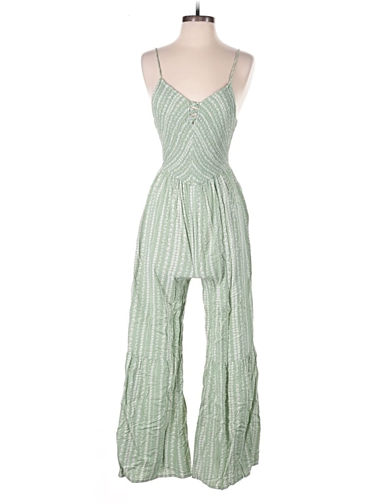 Pre-owned Sincerely Jules Jumpsuit In Green