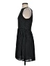 Ann Taylor LOFT 100% Polyester Polka Dots Black Casual Dress Size 4 - photo 5
