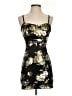 Teeze Me Floral Black Cocktail Dress Size 0 - photo 1
