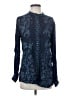 Johnny Was Blue Long Sleeve Blouse Size XXS (estimated) - photo 1
