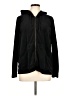 Hue 100% Polyester Black Zip Up Hoodie Size L - photo 1