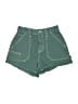 PacSun 100% Cotton Solid Green Shorts Size 24 waist - photo 1