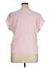 Kim Rogers 100% Polyester Pink Short Sleeve Top Size XL - photo 2