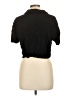 Moa Moa Black Short Sleeve Blouse Size L - photo 2