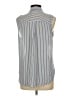 Forever 21 Silver Sleeveless T-Shirt Size L - photo 2