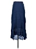 Iz Byer 100% Polyester Solid Blue Casual Skirt Size XS (estimated) - photo 1