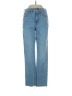 J.Crew Factory Store Hearts Blue Jeans Size 25 waist - photo 1