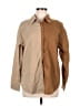 Sweet Rain Tan Long Sleeve Button-Down Shirt Size M - photo 1