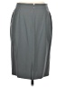 Armani Collezioni 100% Polyester Solid Gray Formal Skirt Size 4 - photo 2
