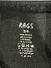 Rags Black Long Sleeve Top Size 3 - 4 - photo 3