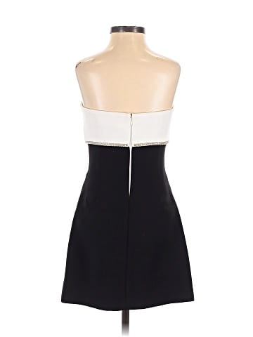 Self-Portrait Crepe Bow Mini Dress (view 2)