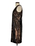 Etcetera Metallic Brown Cocktail Dress Size 2 - photo 5