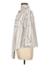 Eden & Olivia 100% Polyester Stripes Ivory 3/4 Sleeve Blouse Size L - photo 5