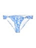 Melissa Odabash Print Blue Swimsuit Bottoms Size 6 - photo 1
