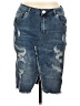 One 5 One Blue Denim Skirt Size L - photo 1