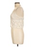 Moda International Ivory Sleeveless Blouse Size L - photo 5