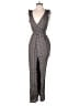BILA 100% Rayon Paisley Gray Jumpsuit Size S - photo 1