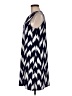 MICHAEL Michael Kors Chevron-herringbone Blue Casual Dress Size M - photo 5