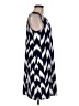 MICHAEL Michael Kors Chevron-herringbone Blue Casual Dress Size M - photo 4