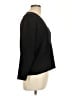 Eileen Fisher 100% Wool Black Wool Cardigan Size L - photo 4