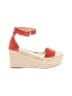J.Crew Red Wedges Size 7 1/2 - photo 1