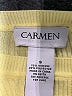 Carmen Carmen Marc Valvo Yellow Pullover Sweater Size S - photo 7