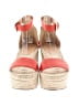 J.Crew Red Wedges Size 7 1/2 - photo 2